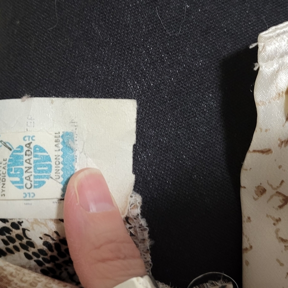 Vintage snakeskin print dress - Picture 4 of 5